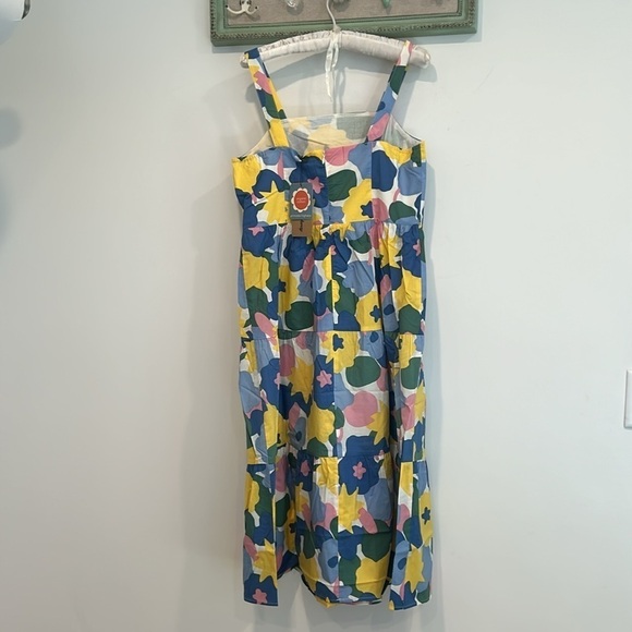 princess highway Blossoms In The Breeze Tiered Midi Dress floral new size 12 - Picture 4 of 8